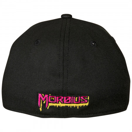 Morbius The Living Vampire Character Face New Era 39Thirty Fitted Hat